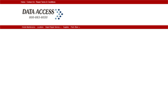 Desktop Screenshot of dataaccessdirect.com